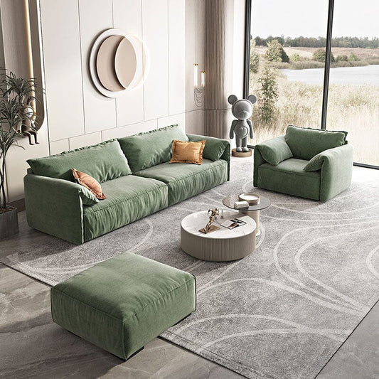 EleganceEnsemble™️ - Flannel Luxe Sofa Collection Manwatstore