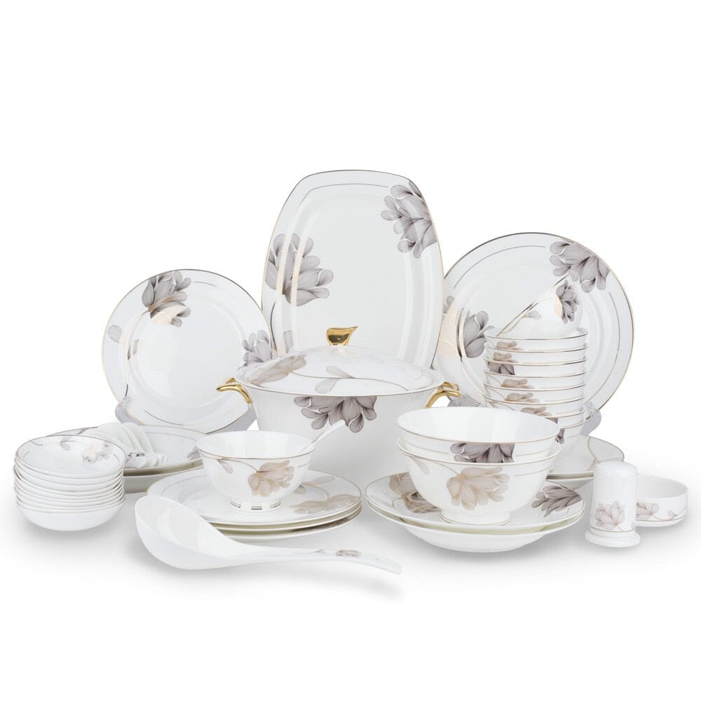 European Hand Painted Dinner Set Manwatstore