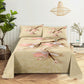 Floral Bed Sheet Set | Pillowcase Bedding Linens| Full Single Size for Bedroom Manwatstore