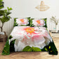 Floral Bed Sheet Set | Pillowcase Bedding Linens| Full Single Size for Bedroom Manwatstore