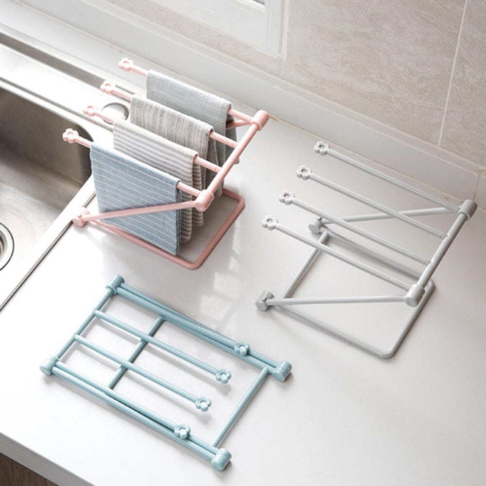 Foldable Towels Hanger Manwatstore