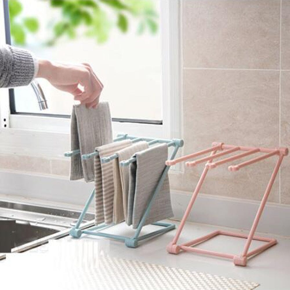 Foldable Towels Hanger Manwatstore