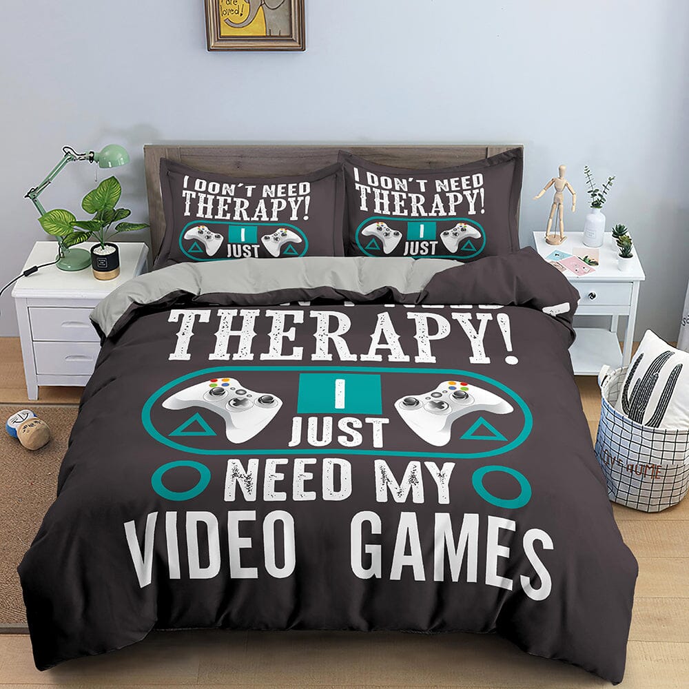 Game Handle Bedding Sets with Pillowcase Manwatstore