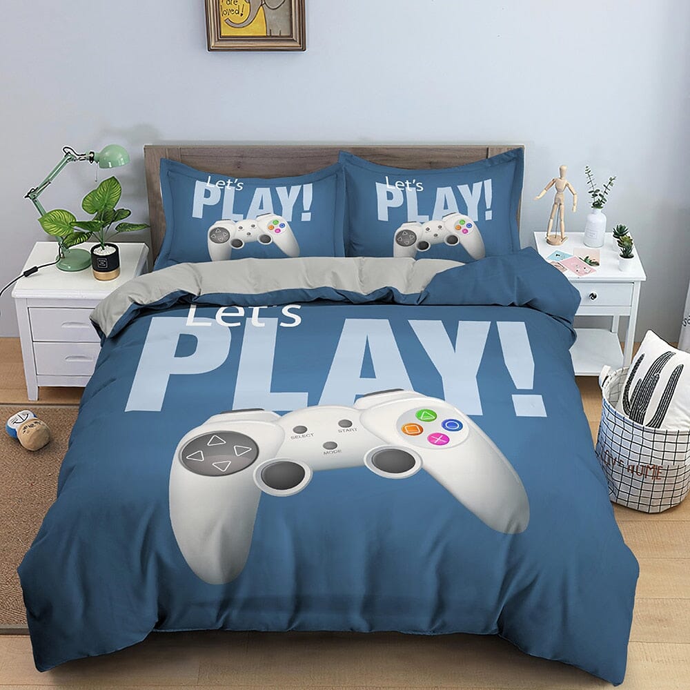 Game Handle Bedding Sets with Pillowcase Manwatstore