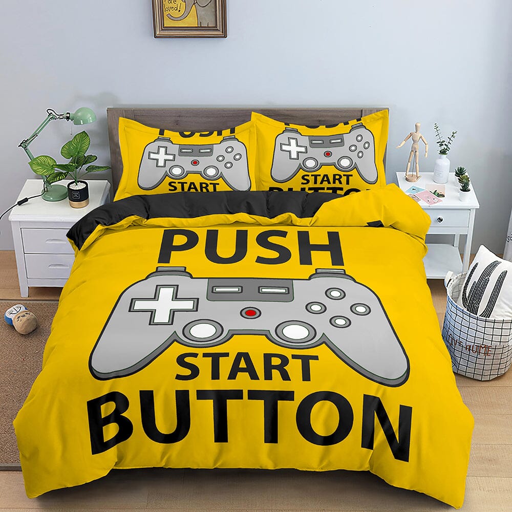 Game Handle Bedding Sets with Pillowcase Manwatstore