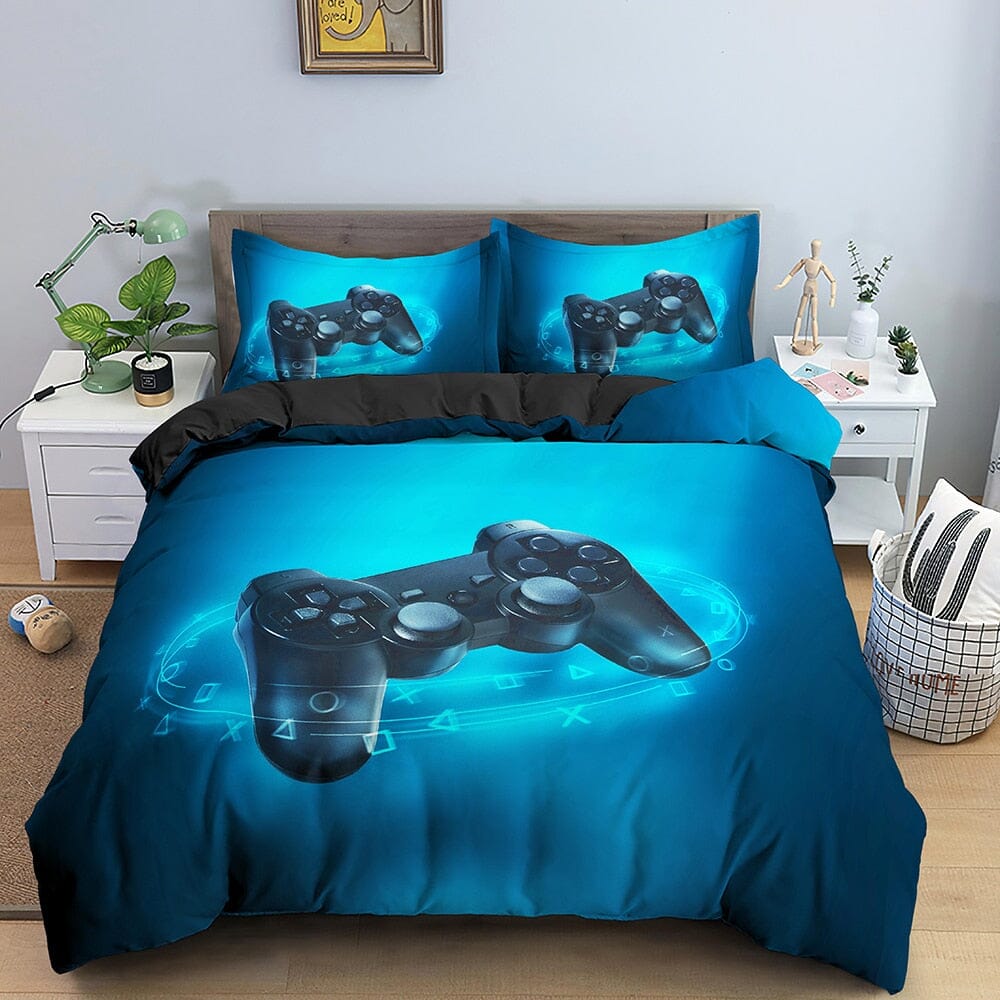 Game Handle Bedding Sets with Pillowcase Manwatstore