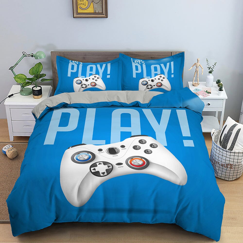 Game Handle Bedding Sets with Pillowcase Manwatstore