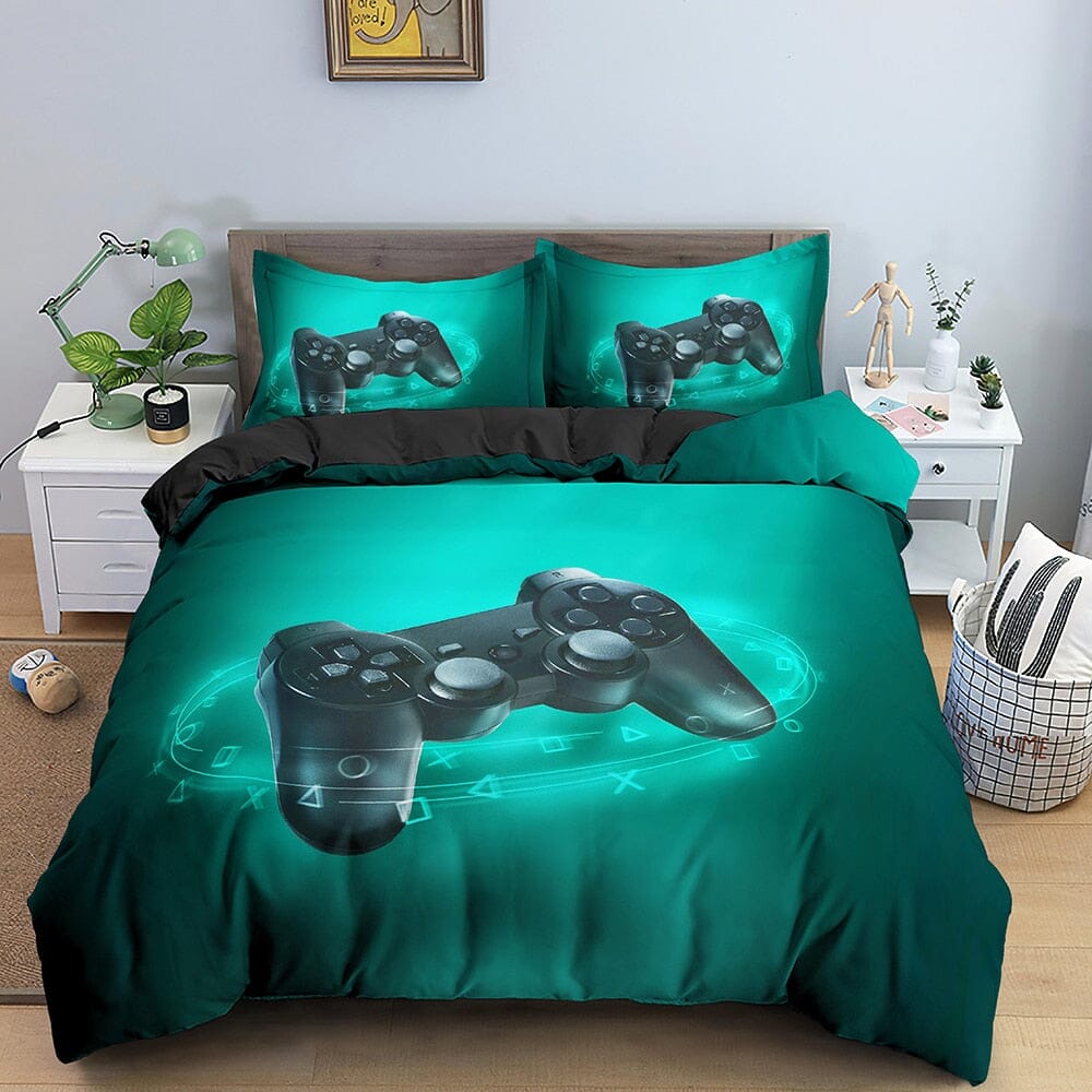 Game Handle Bedding Sets with Pillowcase Manwatstore