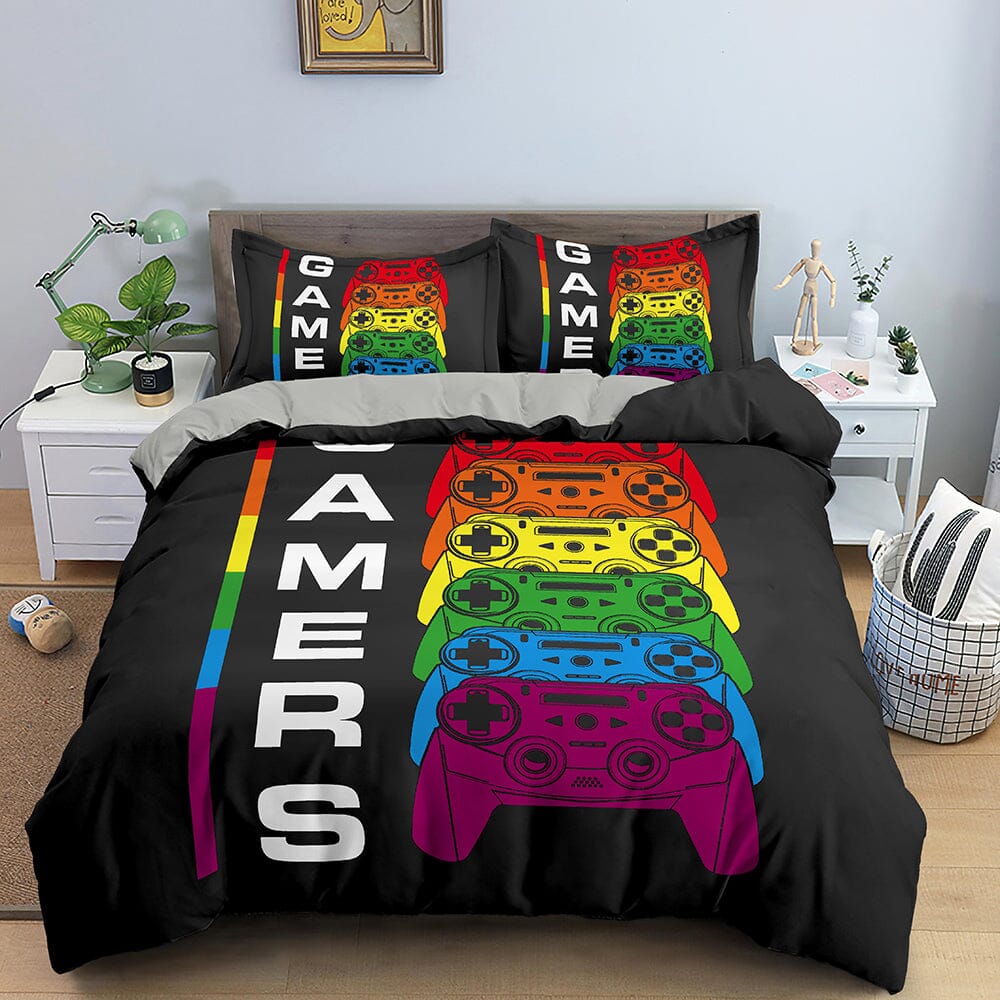 Game Handle Bedding Sets with Pillowcase Manwatstore