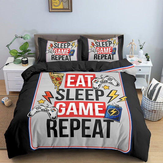 Game Handle Bedding Sets with Pillowcase Manwatstore