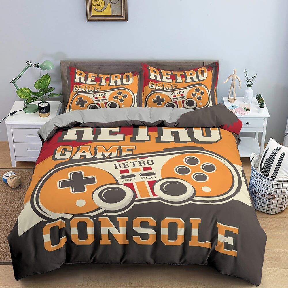 Game Handle Bedding Sets with Pillowcase Manwatstore