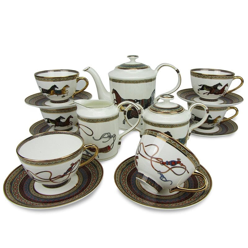 High-Quality Luxury European Tea Set Manwatstore