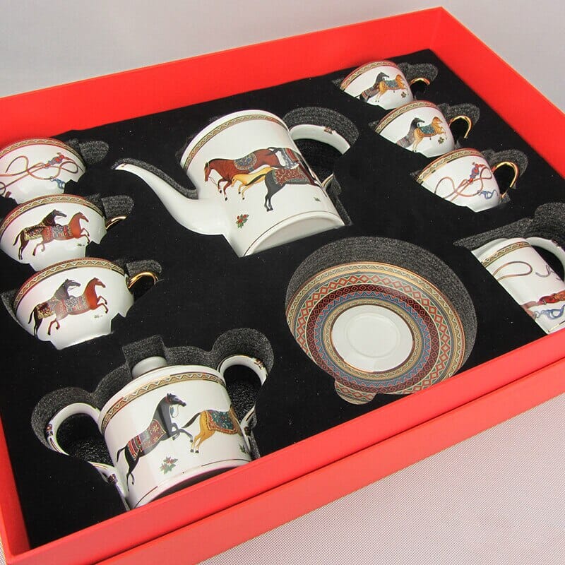 High-Quality Luxury European Tea Set Manwatstore