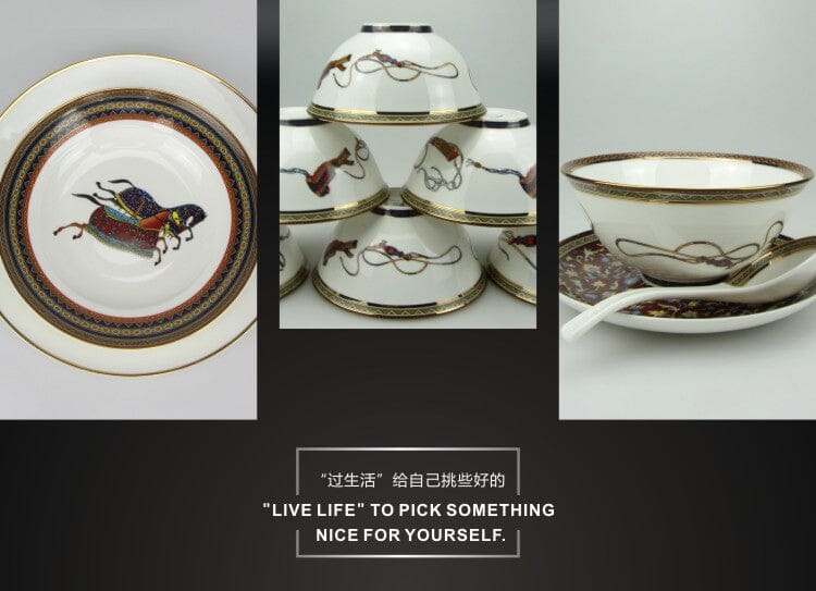 High-Quality Luxury European Tea Set Manwatstore