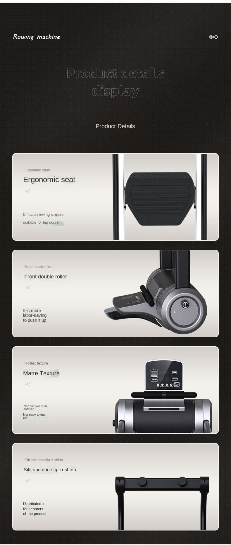 Indoor Fitness Equipment For Fat-reducing & Aerobic Exercise Manwatstore
