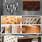 Italian Luxury King Size Bed Frame with Side Tables and Mattress Manwatstore