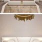 Italian Luxury King Size Bed Frame with Side Tables and Mattress Manwatstore