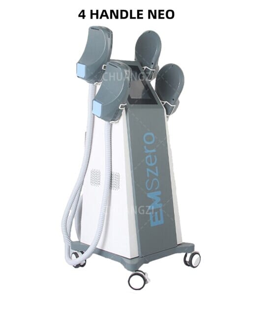 Latest Muscle Relaxation Machine - Neo EMSslim RF Nova-13 with 4 RF Handles and Pelvic Stimulation Pad Optional Manwatstore