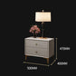 Leather Designer Bed | Master Bedroom Furniture Light Luxury High-Quality Double Bed With Storage Manwatstore