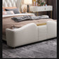 Leather Designer Bed | Master Bedroom Furniture Light Luxury High-Quality Double Bed With Storage Manwatstore