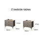 Leather Designer Bed | Master Bedroom Furniture Light Luxury High-Quality Double Bed With Storage Manwatstore