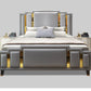 Luxury Bedroom Furniture with High Quality Pine Wood Manwatstore