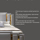 Luxury Bedroom Furniture with High Quality Pine Wood Manwatstore