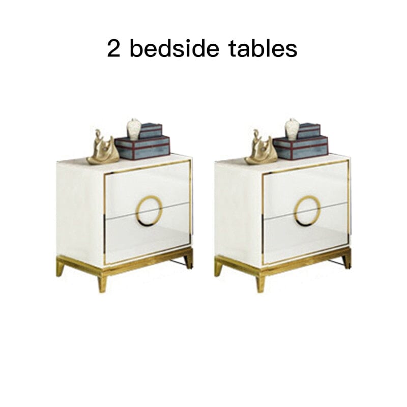 Luxury Bedroom Furniture with High Quality Pine Wood Manwatstore