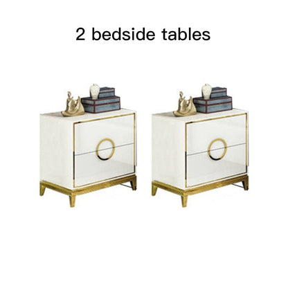 Luxury Bedroom Furniture with High Quality Pine Wood - Manwatstore