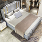 Luxury Bedroom Furniture with High Quality Pine Wood Manwatstore