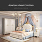 Luxury King Size Master Bed (1.8M) with Unique Design Side Tables Manwatstore