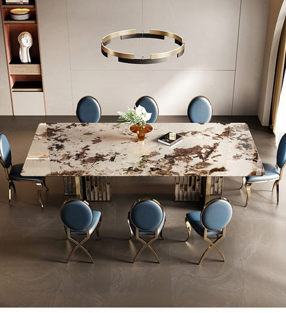 Luxury Marble Dining Table Manwatstore
