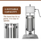 Manual Churros and Snacks Maker | Vertical Spanish Churrera Machine Manwatstore