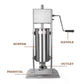Manual Churros and Snacks Maker | Vertical Spanish Churrera Machine Manwatstore
