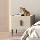 Modern Elegant King Size Beds With Genuine Leather Manwatstore