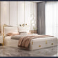 Modern Lightweight Luxury Bed in King Size with Side Tables and Mattress Manwatstore