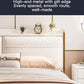 Modern Lightweight Luxury Bed in King Size with Side Tables and Mattress Manwatstore