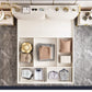 Modern Lightweight Luxury Bed in King Size with Side Tables and Mattress Manwatstore