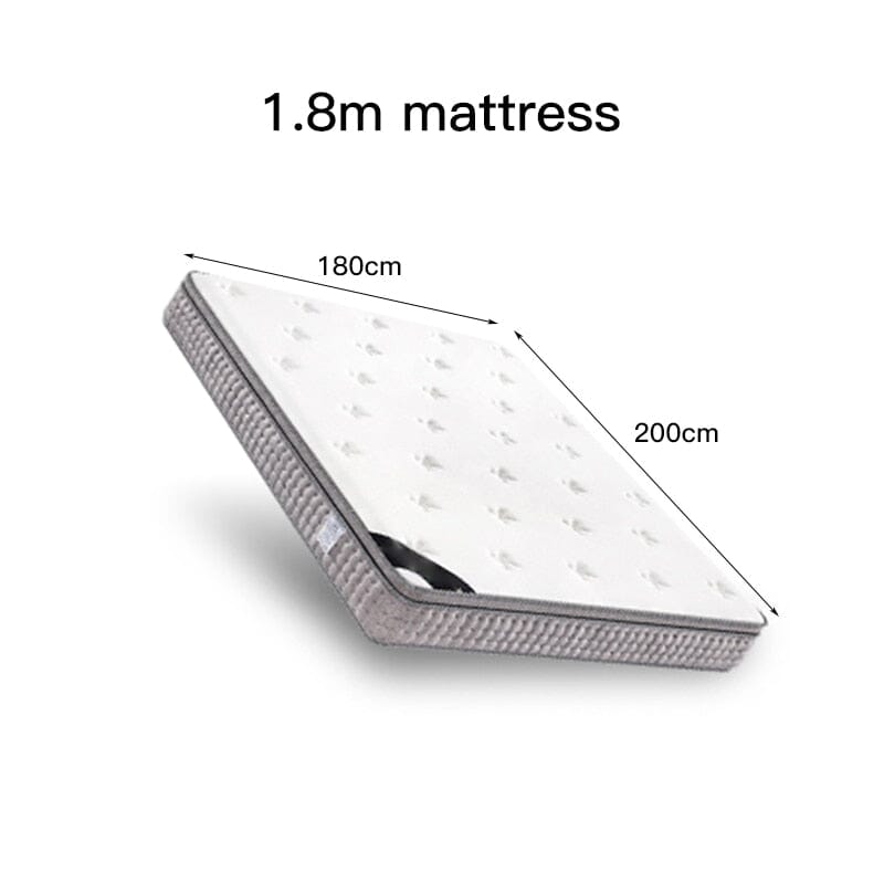 Modern Lightweight Luxury Bed in King Size with Side Tables and Mattress Manwatstore