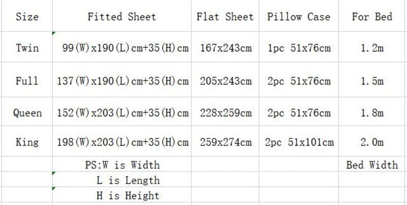 Multi Colors Bed Sheet Sets Manwatstore