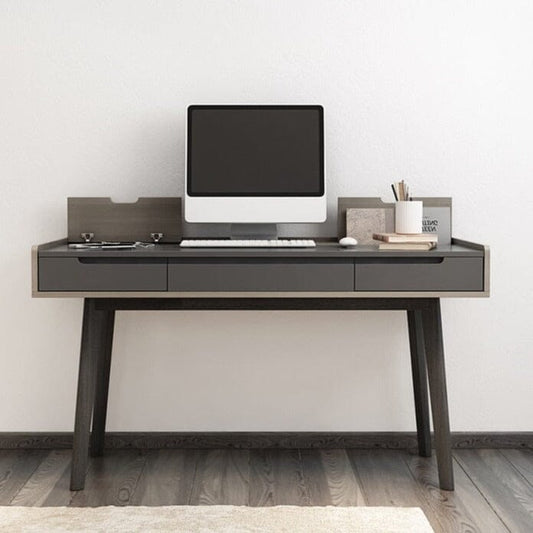 PC Desk with Multi-shelf Manwatstore