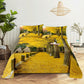 Scene Bed Sheet and Pillowcase Set Arts & Entertainment Manwatstore