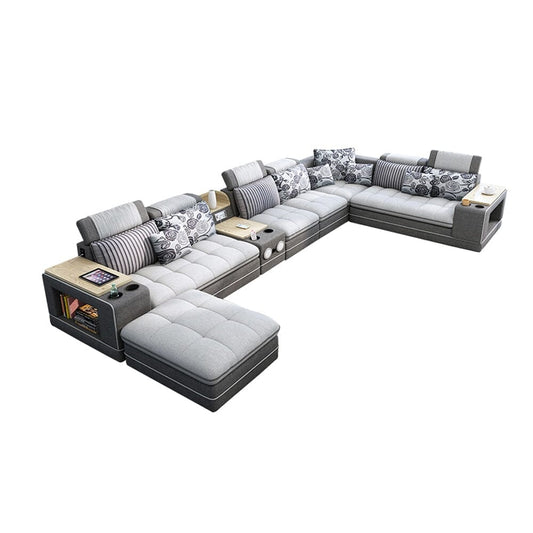 Sofa Sets With Modern Bluetooth Sound System Manwatstore