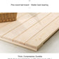 Solid Wood Double Bed with Genuine Leather, Side Table and Mattress Manwatstore