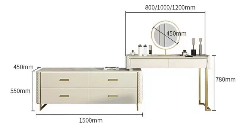 Solid Wood Double Bed with Genuine Leather, Side Table and Mattress Manwatstore